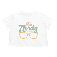 Talk Nerdy To Me l Crop Tee