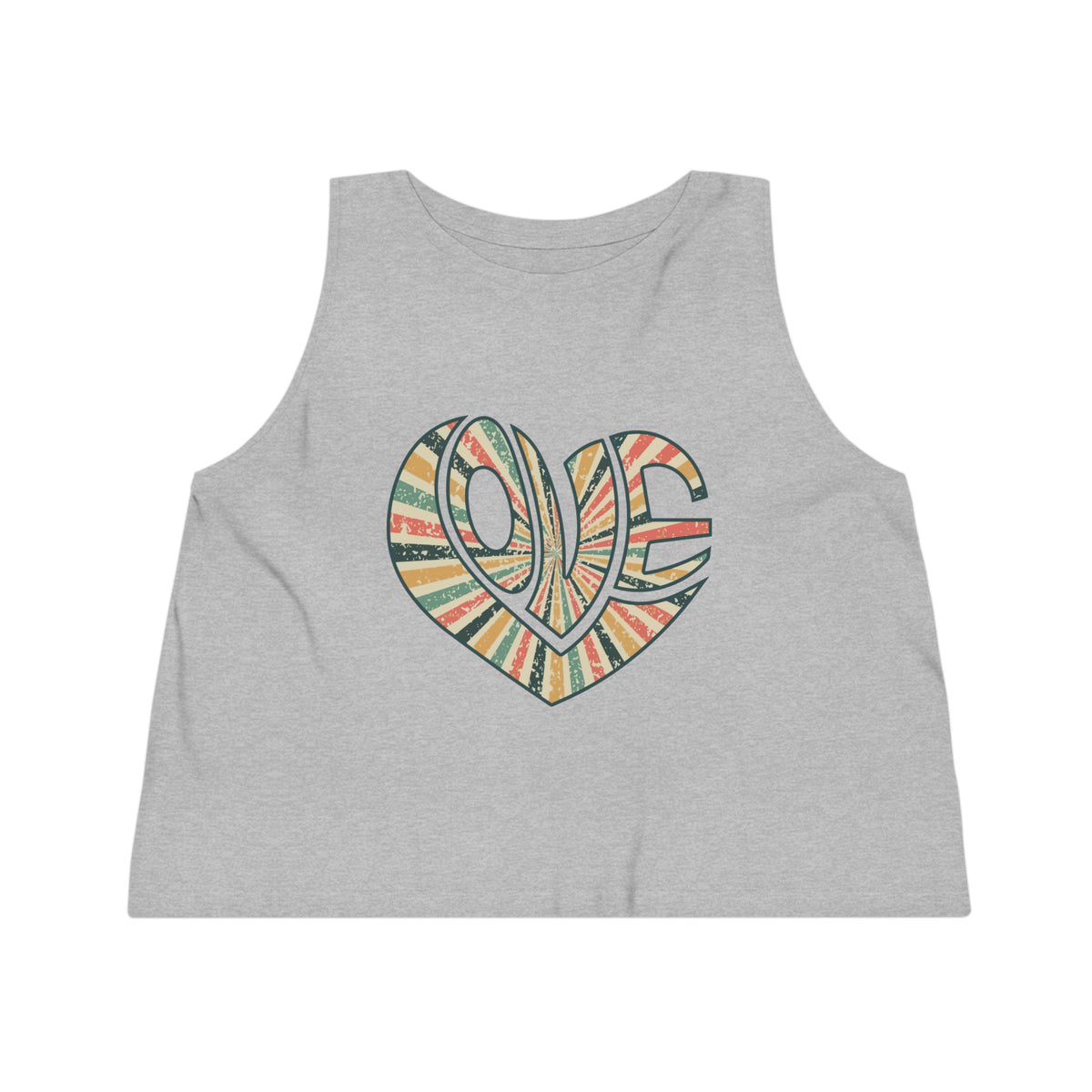 Love Heart Womens Tank