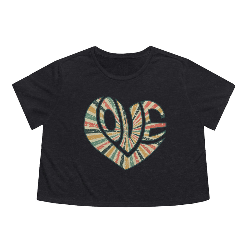 Love / Heart Crop Tee