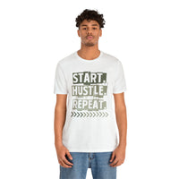 Start Hustle Repeat Mens Tee