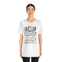 Start Hustle Repeat Mens Tee