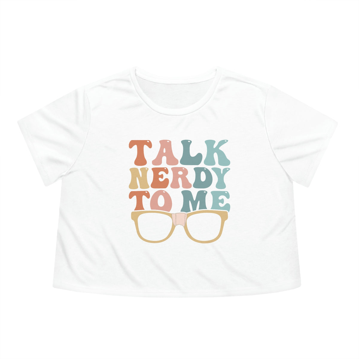 Talk Nerdy To Me lll Crop Tee