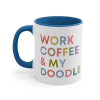 Work Coffee Doodle Mug