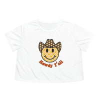 Howdy Y'All II Womens Crop Tee