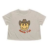 Howdy Y'All II Womens Crop Tee