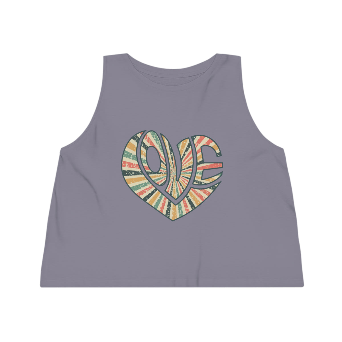 Love Heart Womens Tank