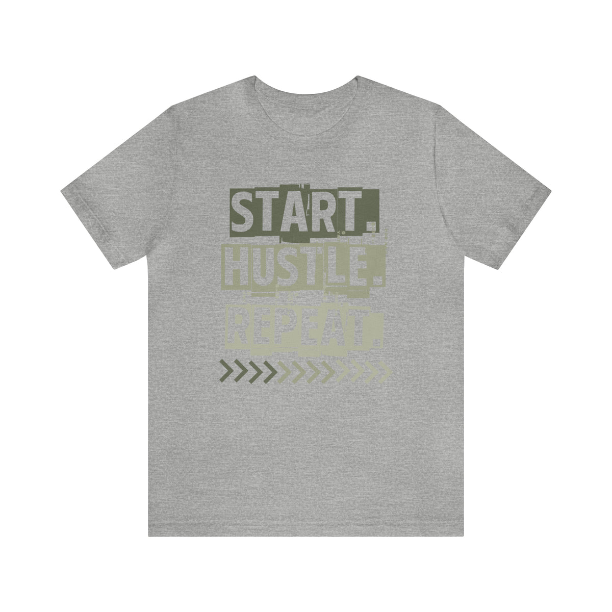 Start Hustle Repeat Mens Tee