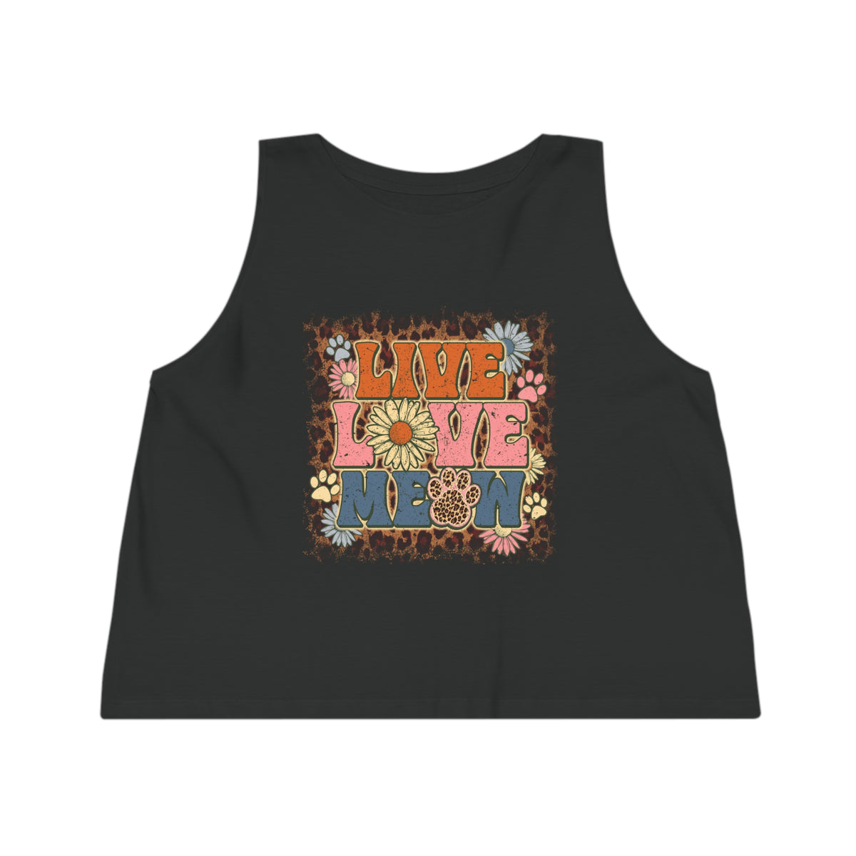 Live Life Meow Womens Tank