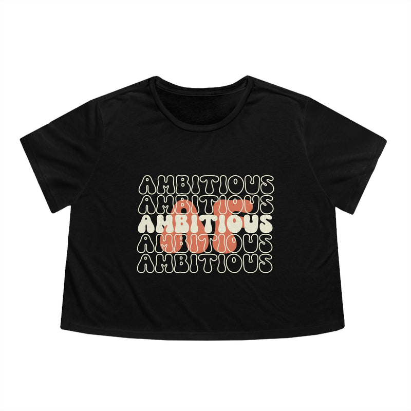 Ambitious AF Crop Tee