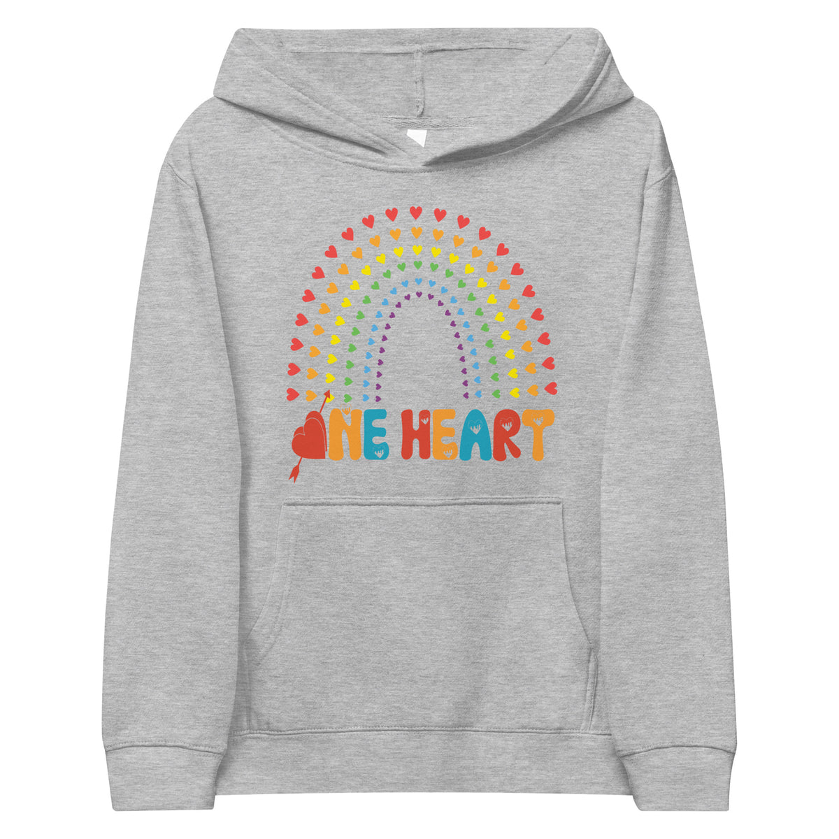 One Heart II Kids Hoodie