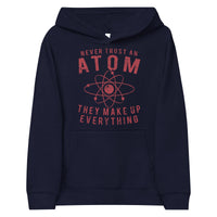 Never Trust An Atom Kids Hoodie