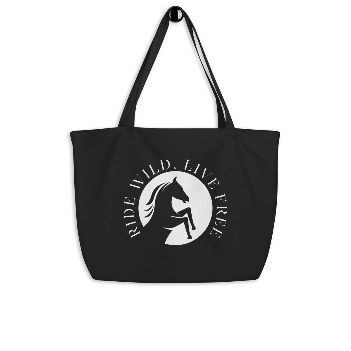 Ride Wild Live Free I Horse Eco Tote