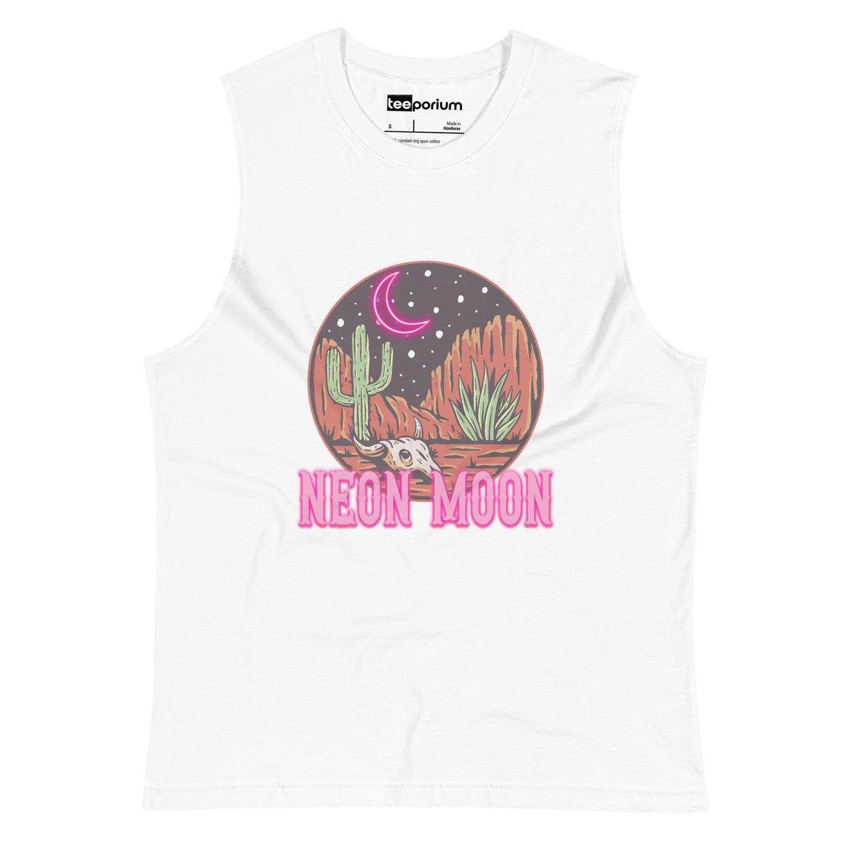 Neon Moon Muscle Womens Tank