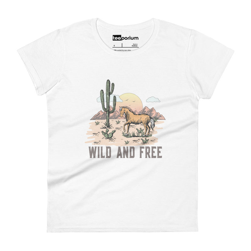 Wild & Free Womens Tee